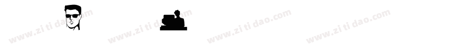 People Are People字体转换